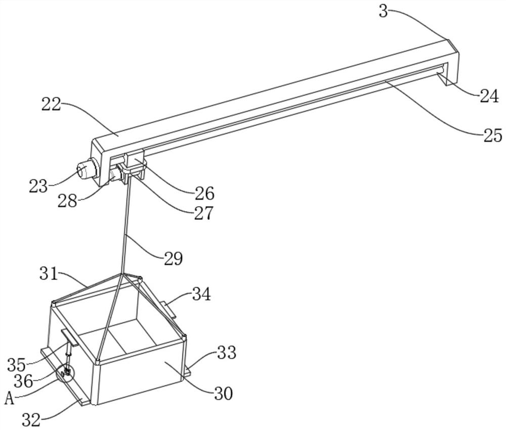 House building construction waste recovery device and using method thereof