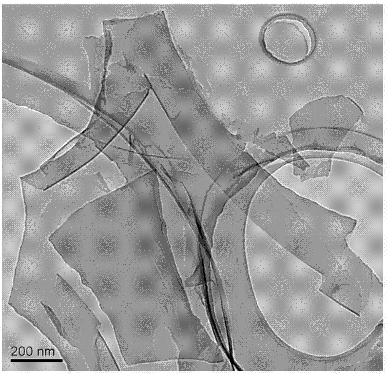 Method for high yield preparation of graphene by using biologic carbon source material