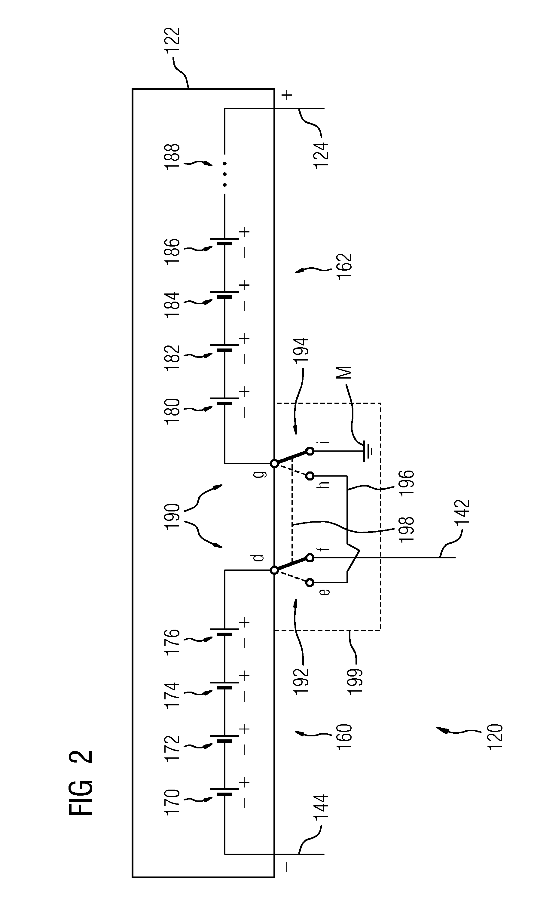 Electric transportation means, associated method and associated rechargeable battery