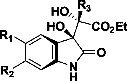 Preparing method of 3-hydroxyloxoindole derivatives