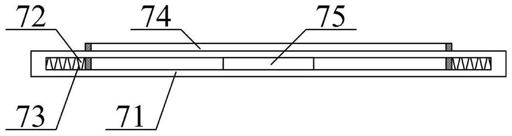 Heat preservation serving trolley with internal circulation hot air