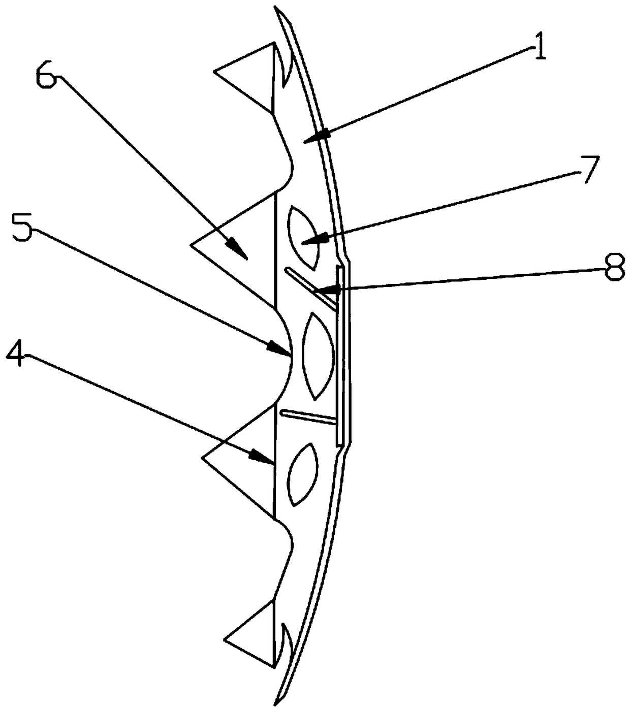 Novel concave disk for agriculture