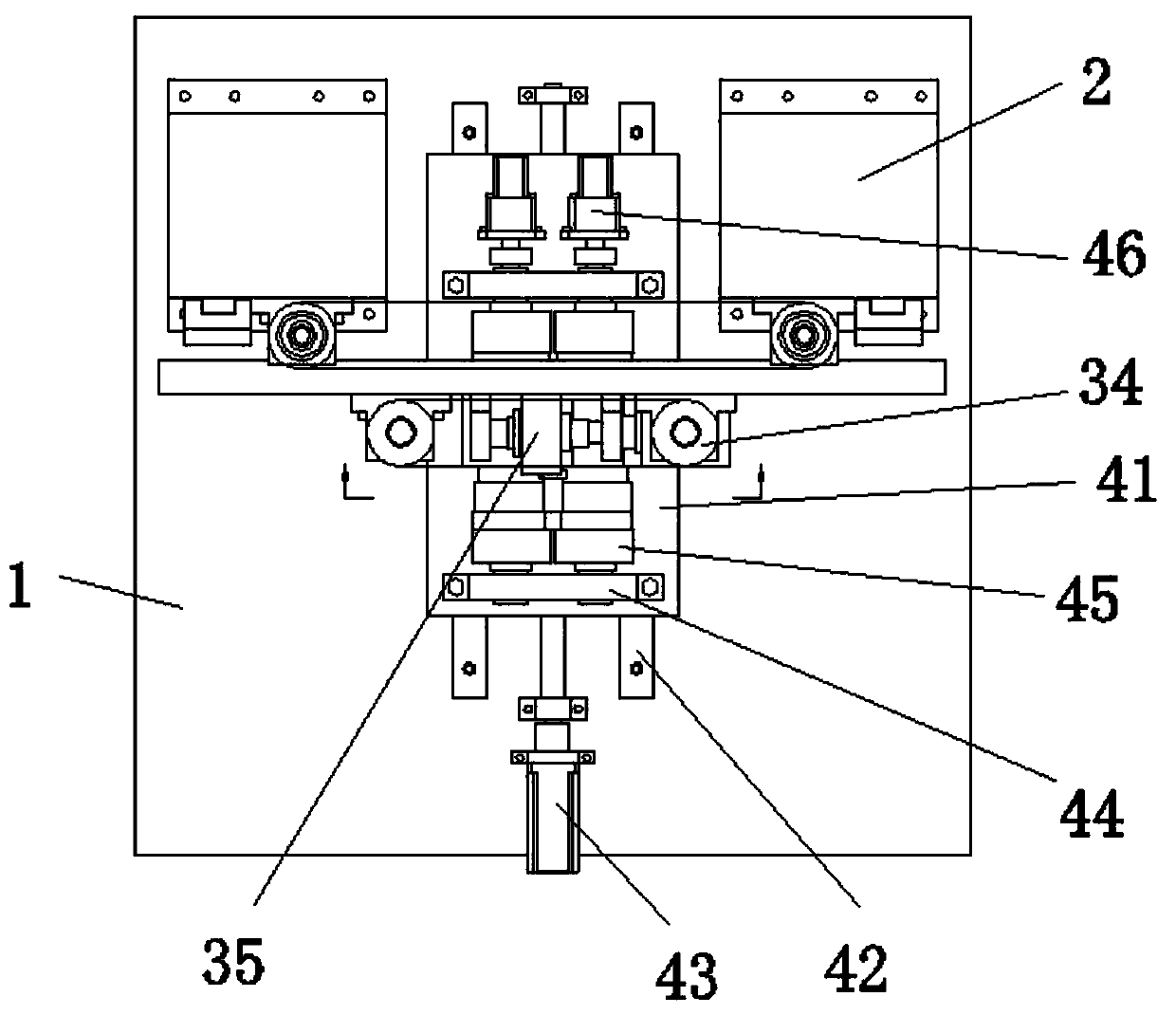 Centerless super-fine grinding and polishing processing device for precise shaft parts