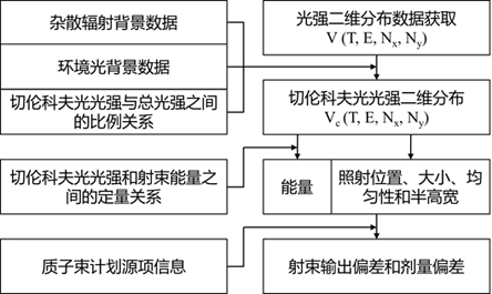 A method for real-time monitoring of particle radiotherapy beams