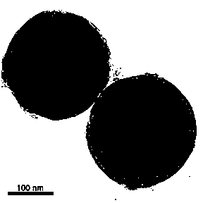 Method for preparing monodisperse mesoporous bioactive glass microspheres through template method