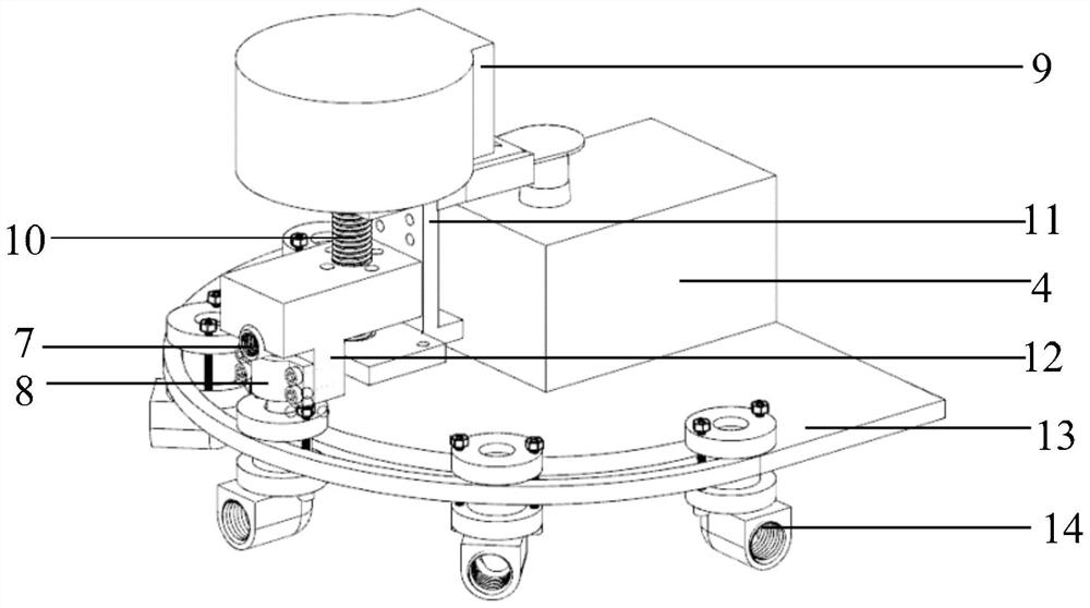 Portable intelligent watering system based on Internet of Things technology and watering method implemented by this system