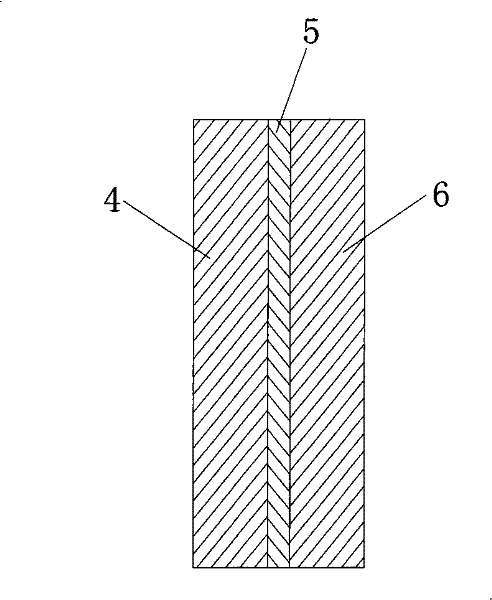 Compound filter material, method and application thereof