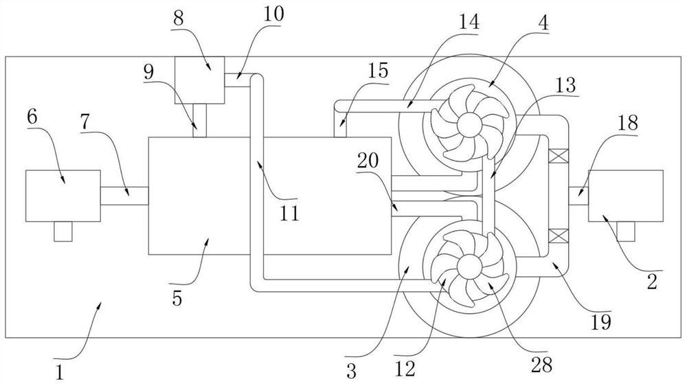 Cutting fluid treatment equipment for numerical control machine tool