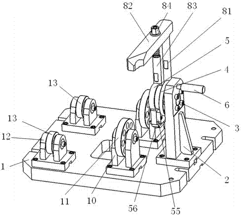 A tool for machining small holes at the root of hub outer splines