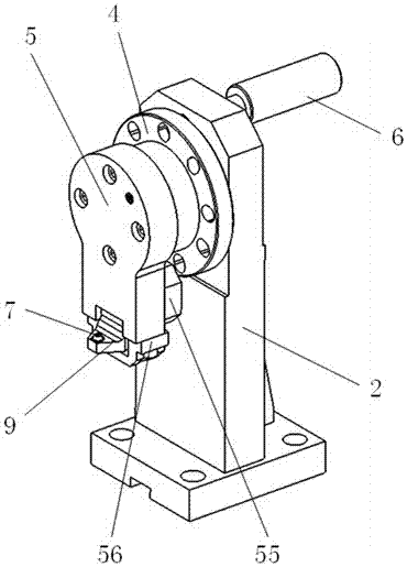 A tool for machining small holes at the root of hub outer splines