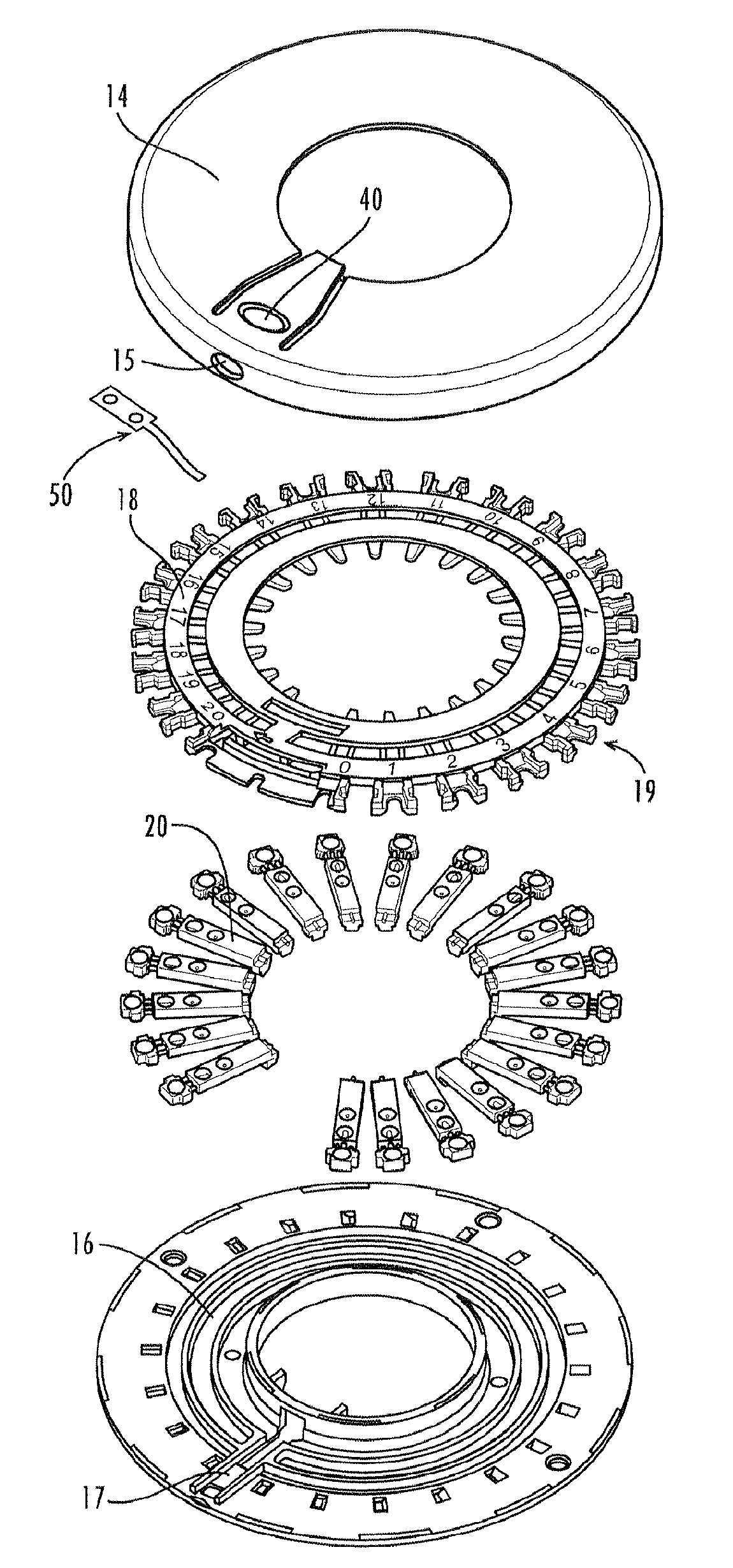 Multi-lancet cartridge and lancing device