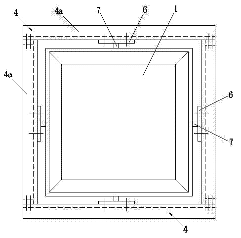 Water tank type weight test block for bridge type crane static test