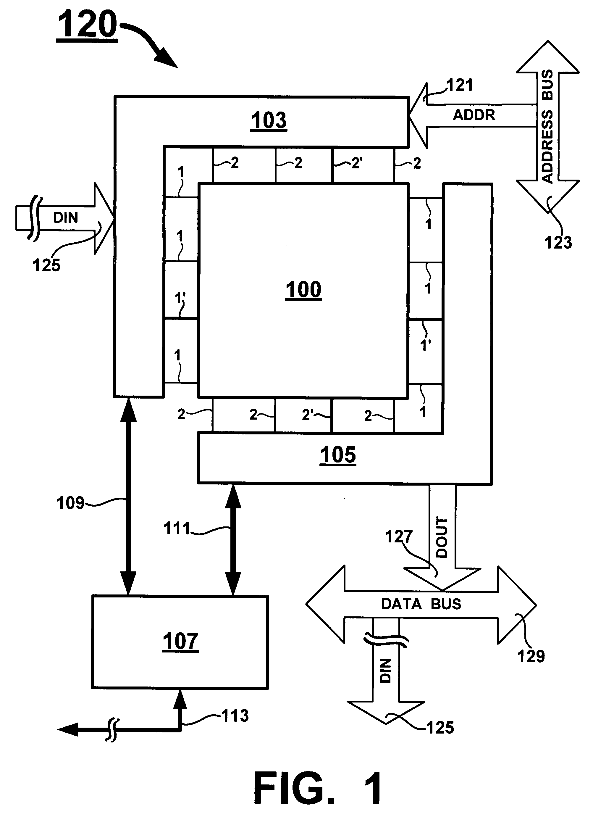 Threshold device for a memory array