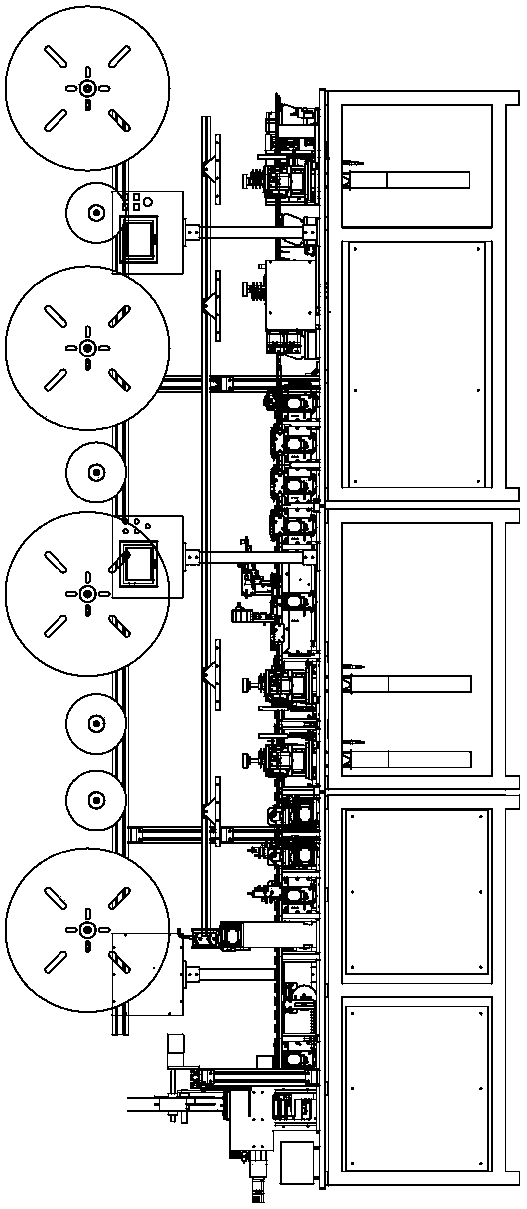 A kind of fpc connector automatic production equipment