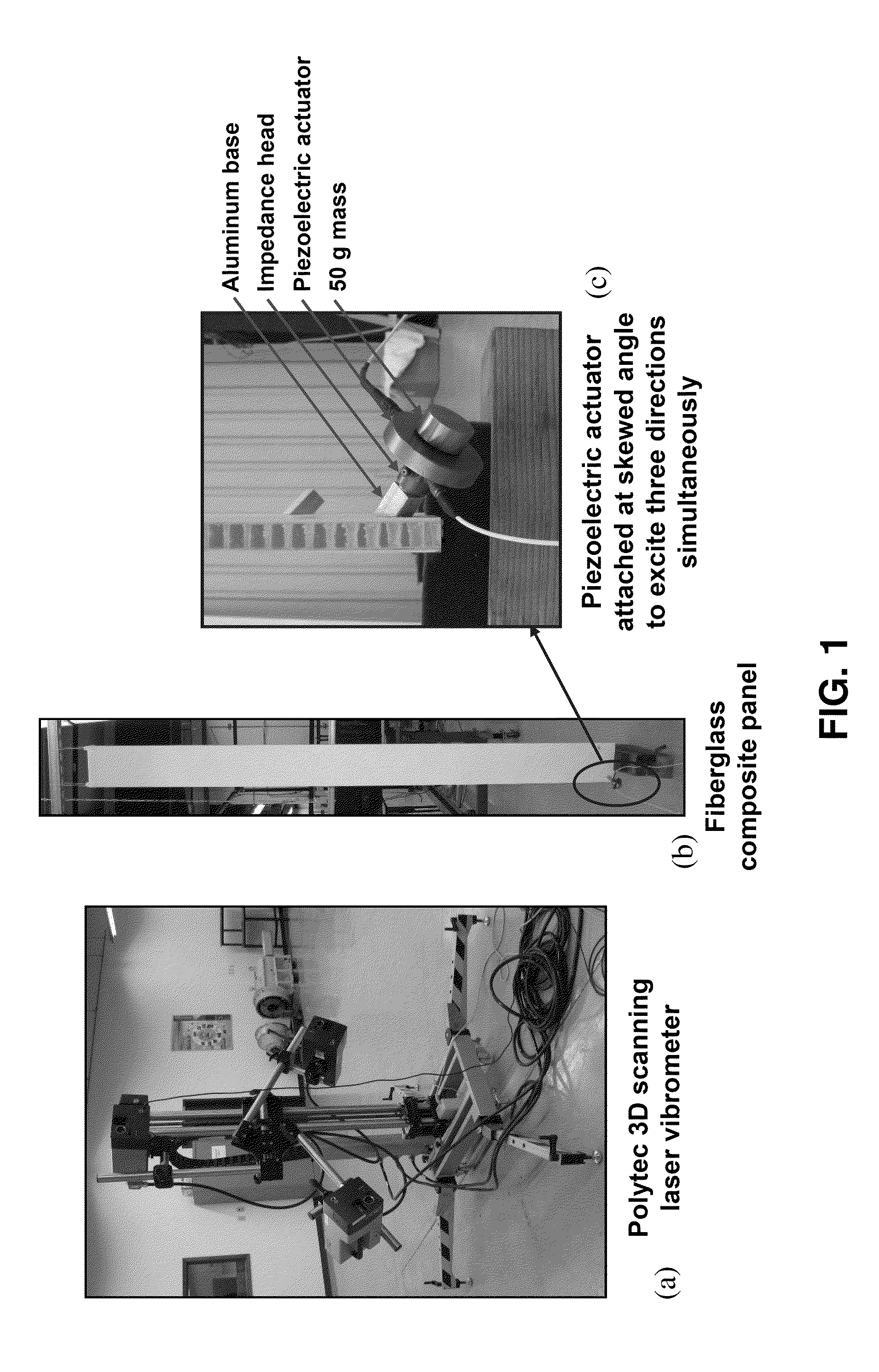 Damage detection using laser vibrometry