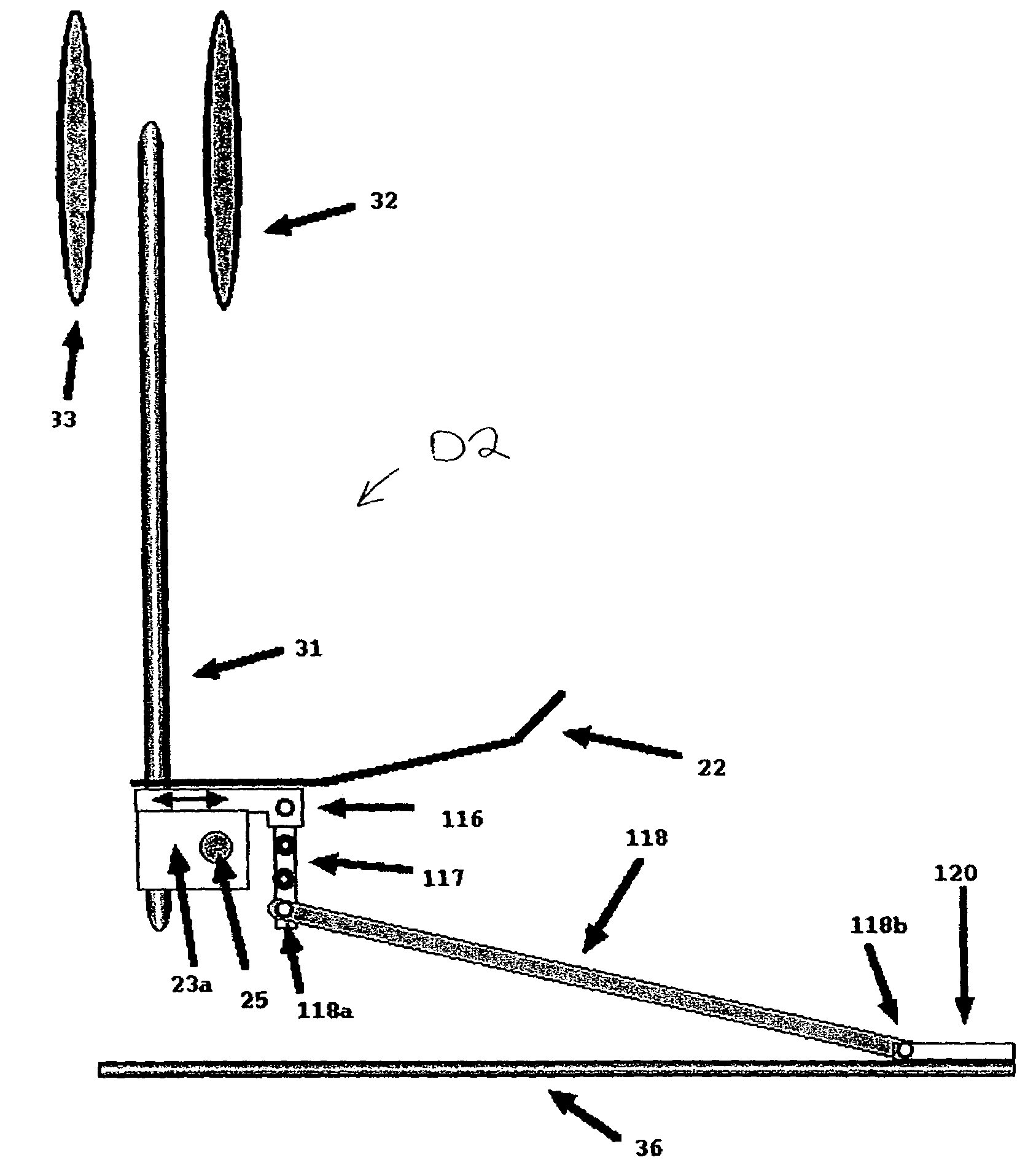 Electronic drum pedal