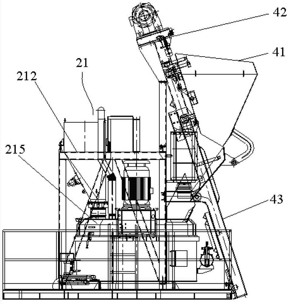 Mobile concrete mixing station