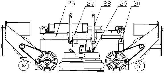 Curved surface wall-climbing robot for surface cleaning