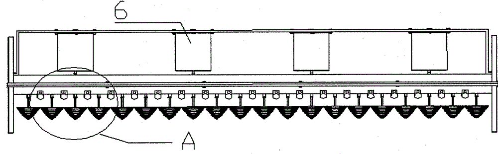 Rotary cleaning equipment for floating seedling trays