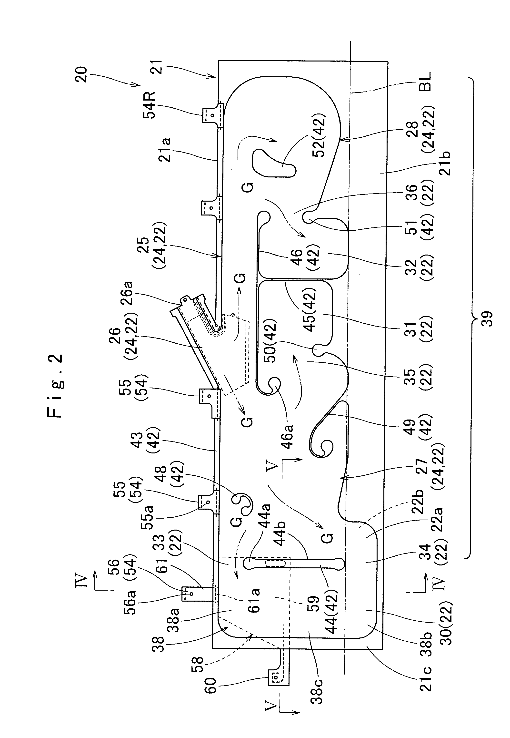 Head-protecting airbag device