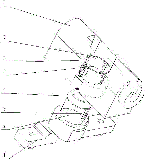 A foldable rotor support for a UAV