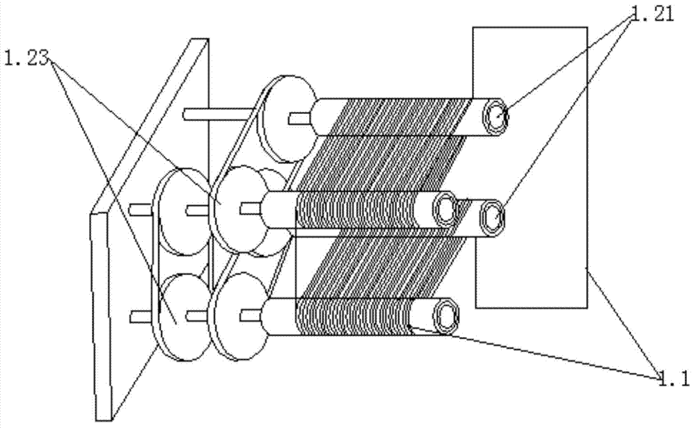 Numerical control wire saw processing machine