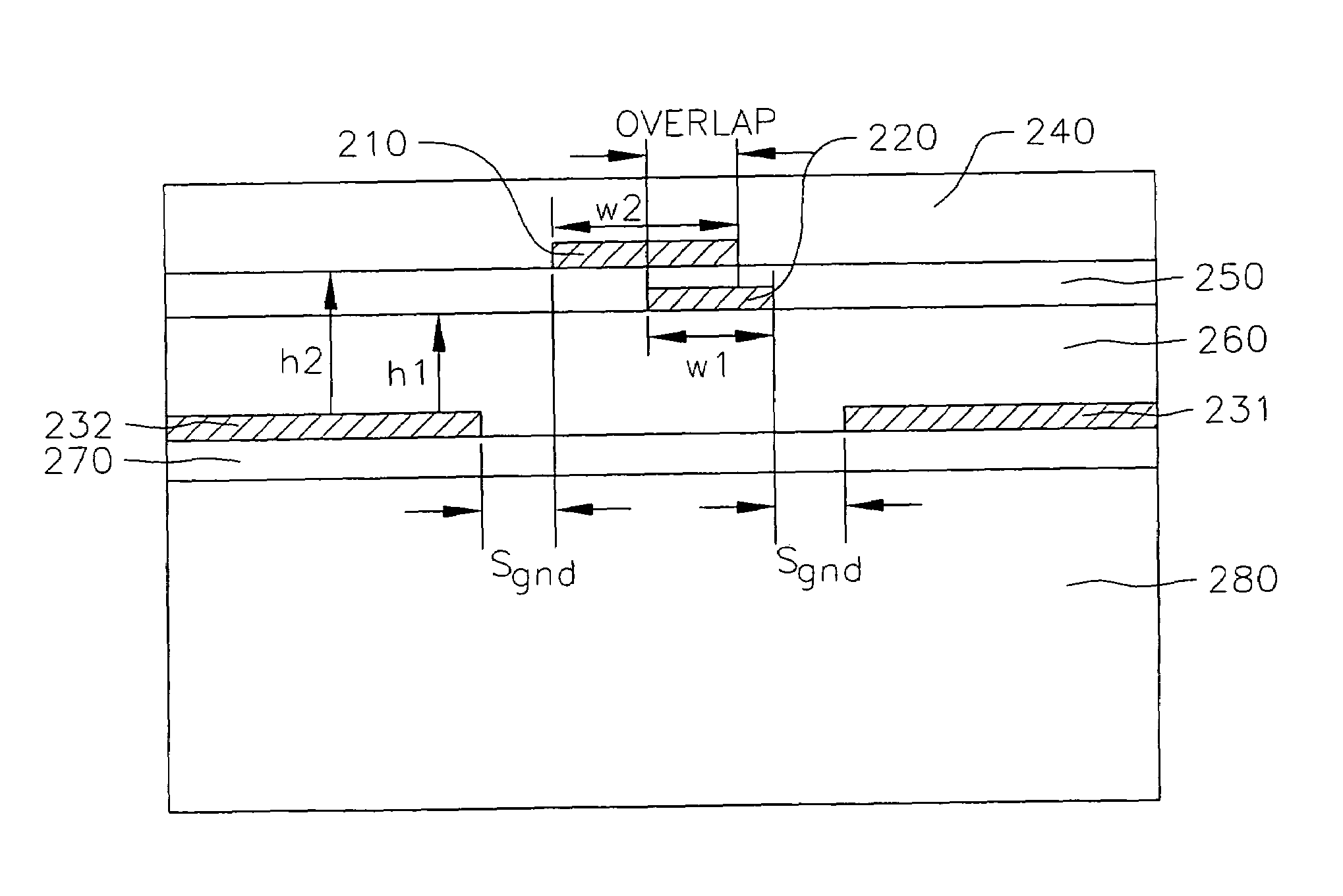 Three-dimensional quasi-coplanar broadside microwave coupler