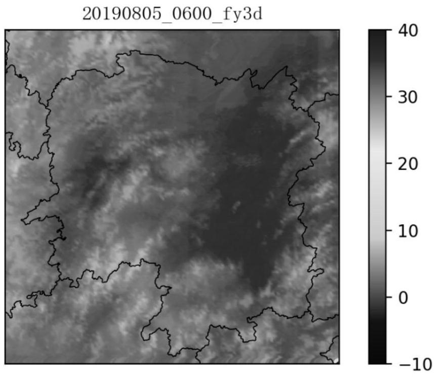 Air temperature estimation method based on satellite data fusion