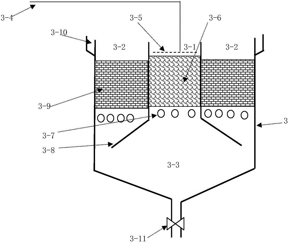 Petrochemical plant wastewater treatment system