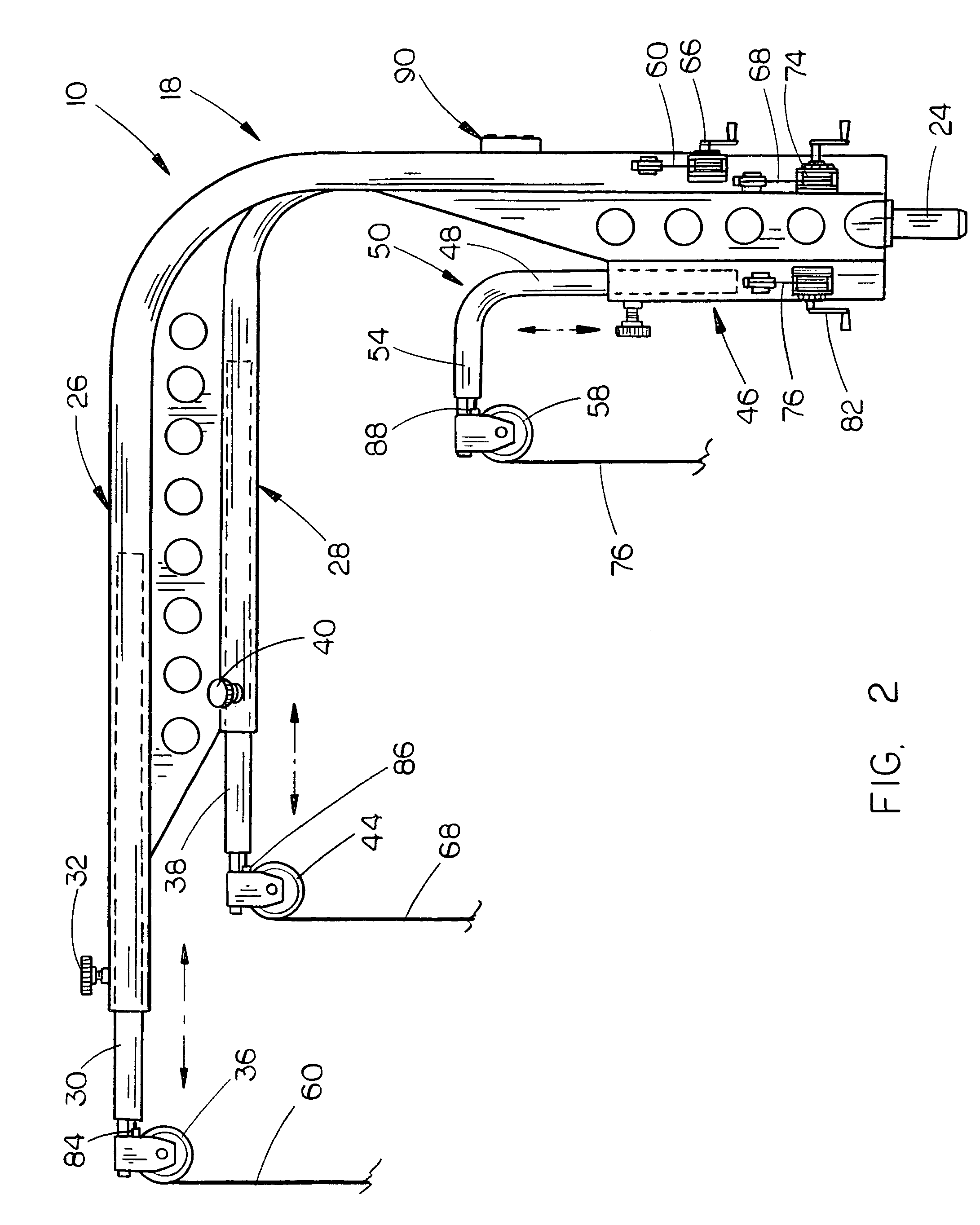 Traction device for use in surgery