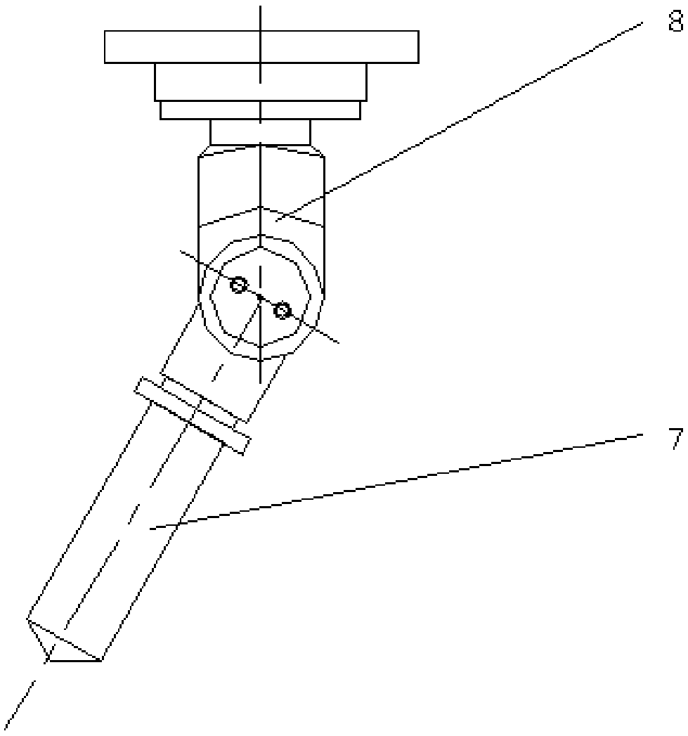 Device and method for efficiently preparing gradually varied laser carbonization furnace