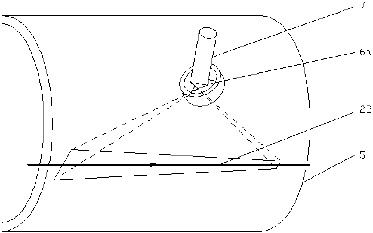 Device and method for efficiently preparing gradually varied laser carbonization furnace