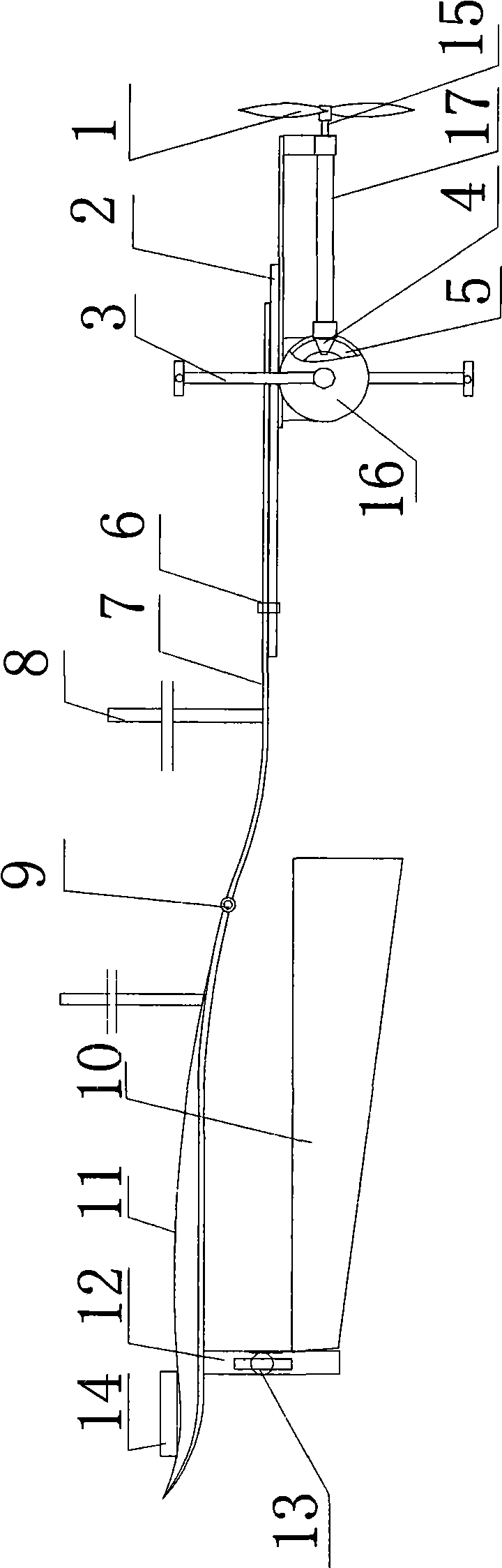 Swimming teaching arrangement with foot pedal