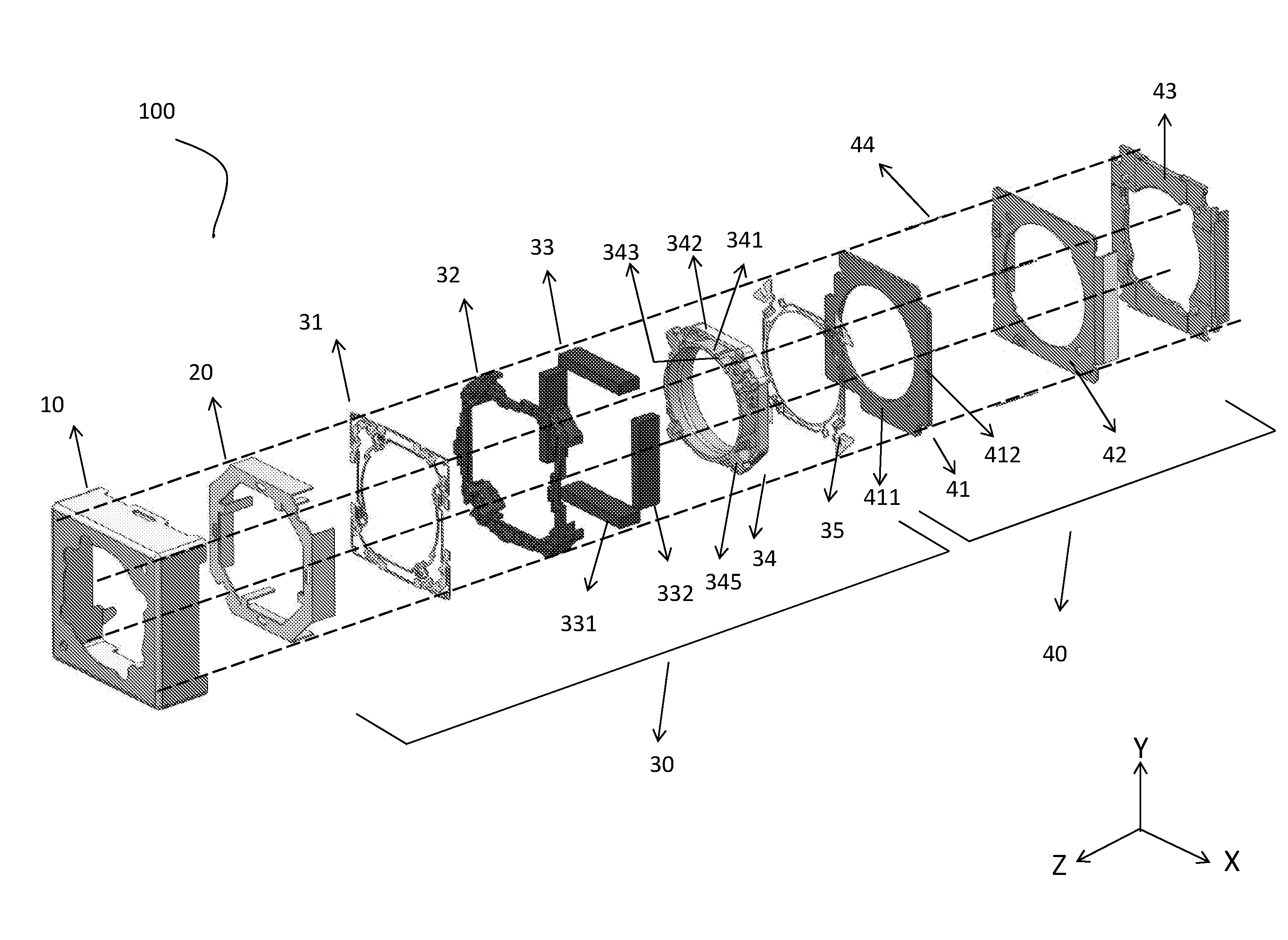 Optical image Anti-shake device with yoke