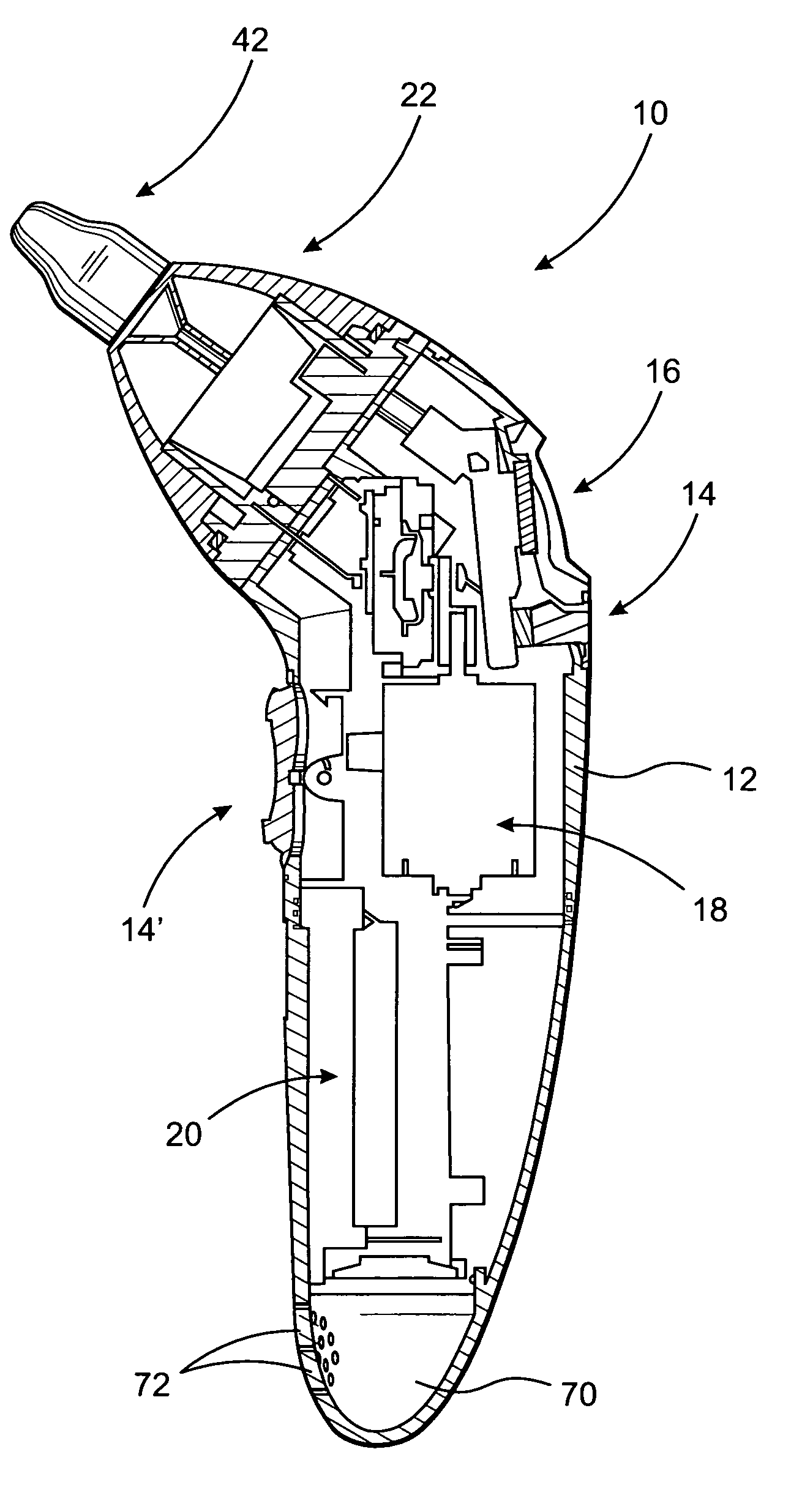 Aspirator assembly