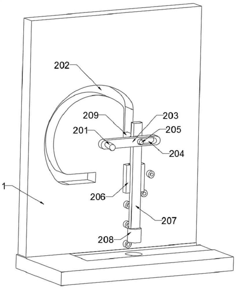 A stamping device for a capacitor shell