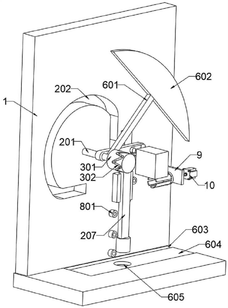 A stamping device for a capacitor shell