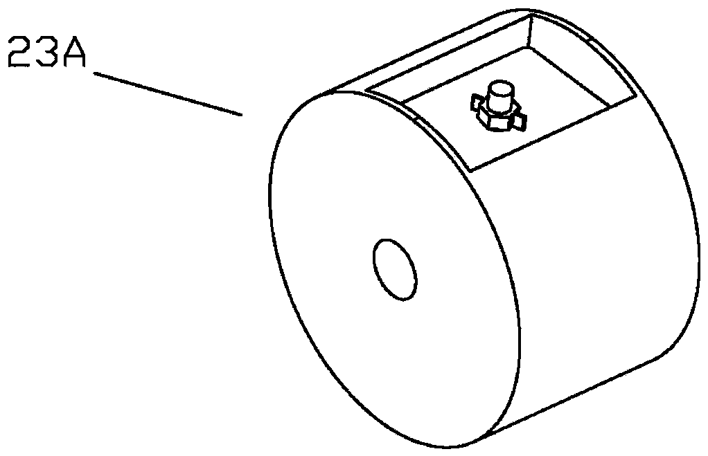 Backpack fertilizer application equipment with stepless adjusting mechanism