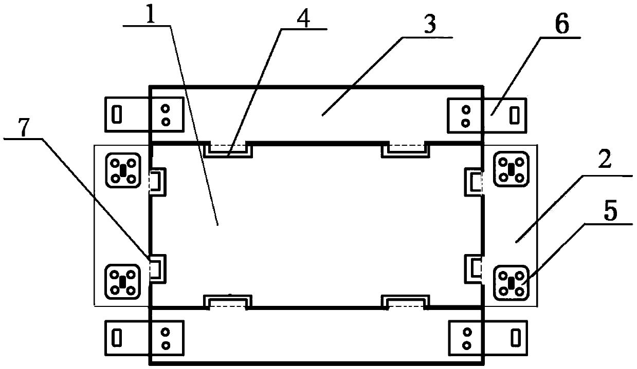 Portable foldable feces and urine separation squatting pan and using method thereof