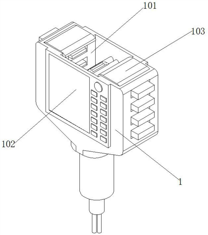 Intelligent regulation and control power terminal connector