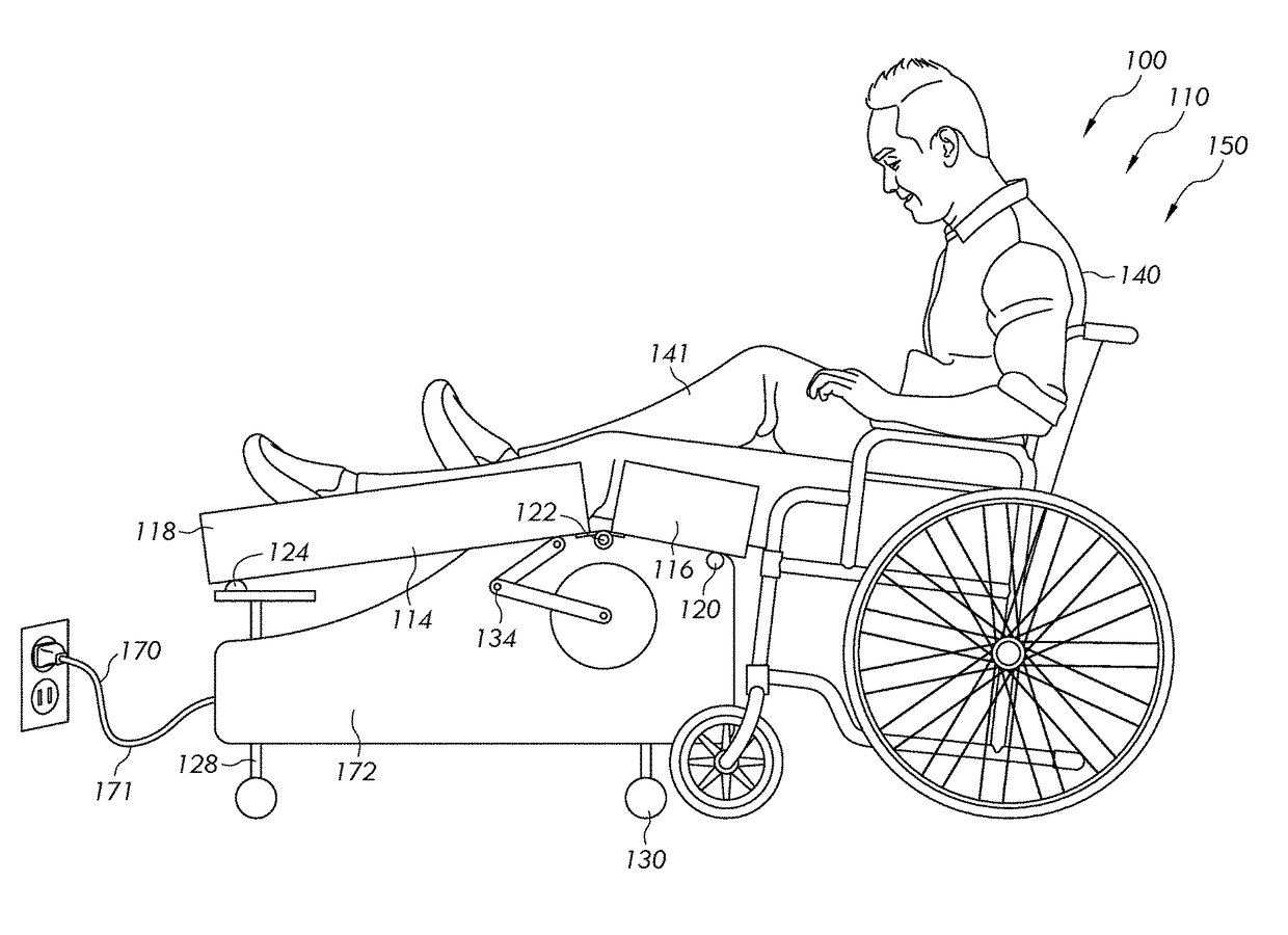 Lower body electrical muscle stimulation exercise systems