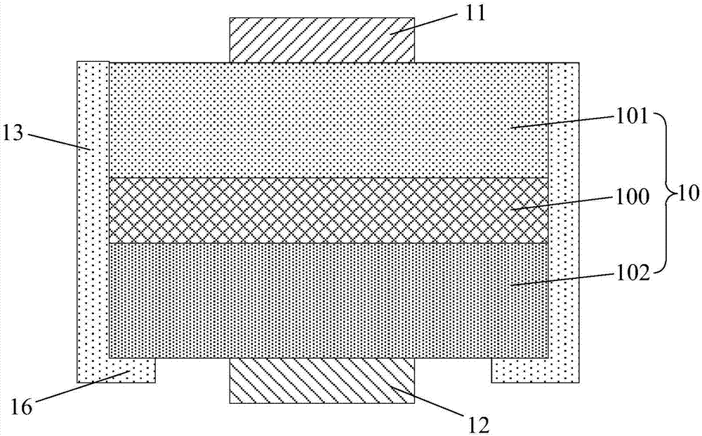 Micro-light-emitting-diode display panel and display device