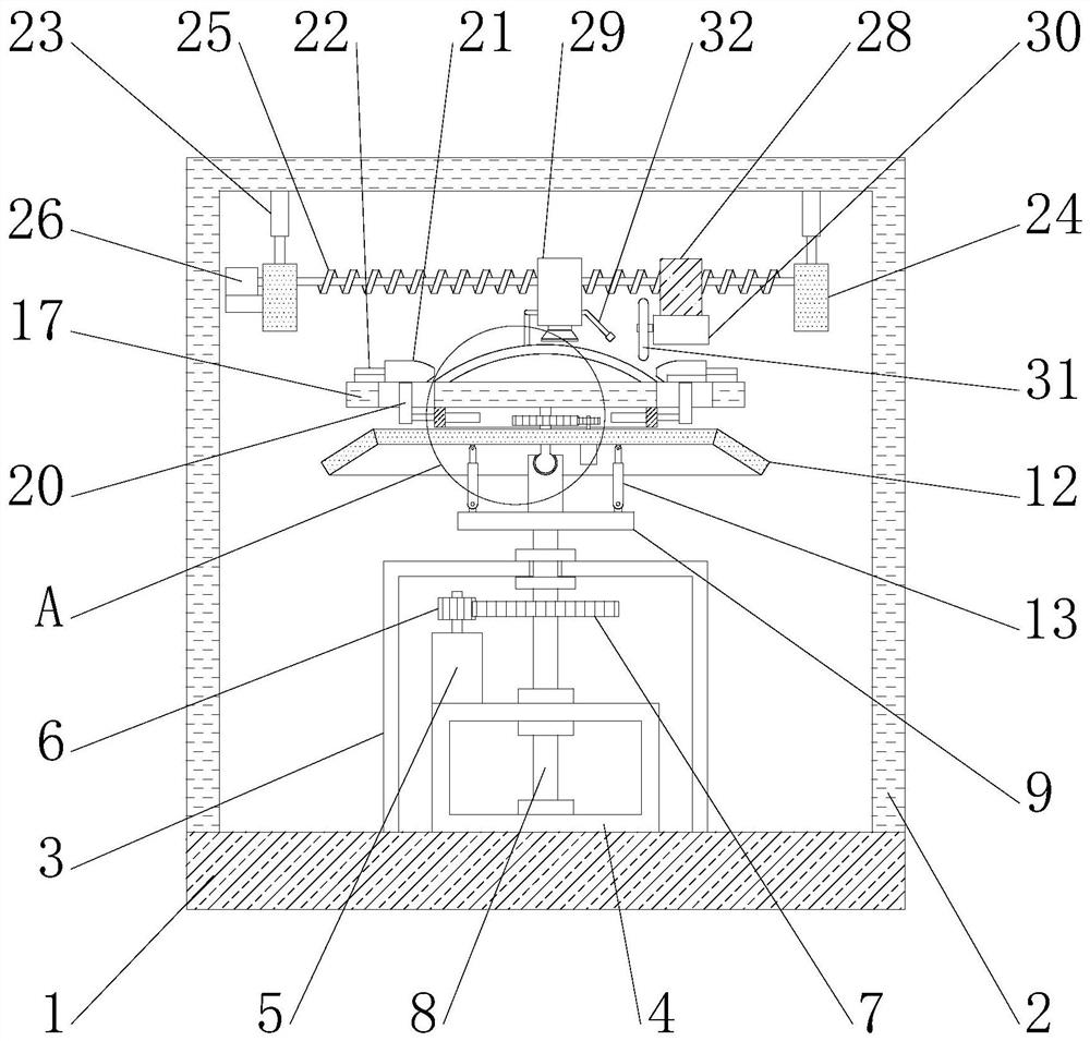 Angle-adjustable orthokeratology lens polishing device