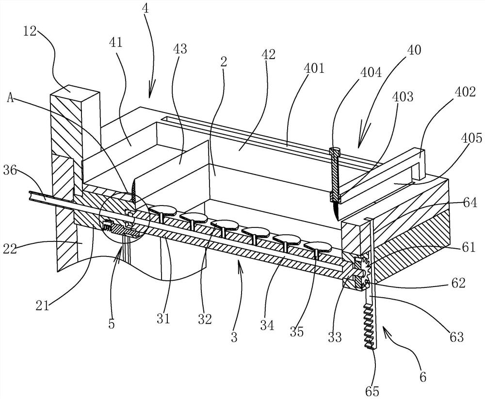 Floor tile paving device capable of automatically smearing cement