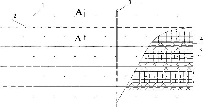 Device for controlling deformation of vacuum tube in sandmat-free vacuum preloading overconsolidation soft soil