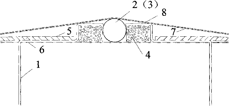 Device for controlling deformation of vacuum tube in sandmat-free vacuum preloading overconsolidation soft soil