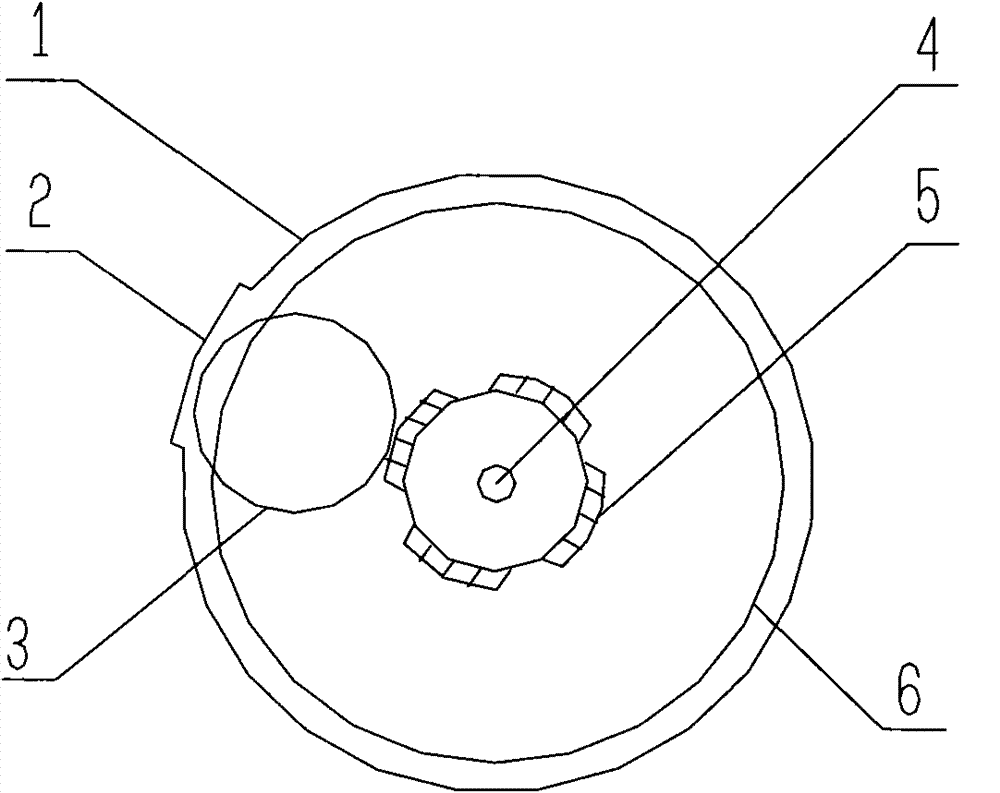 Centrally-mounted friction driving type curing machine