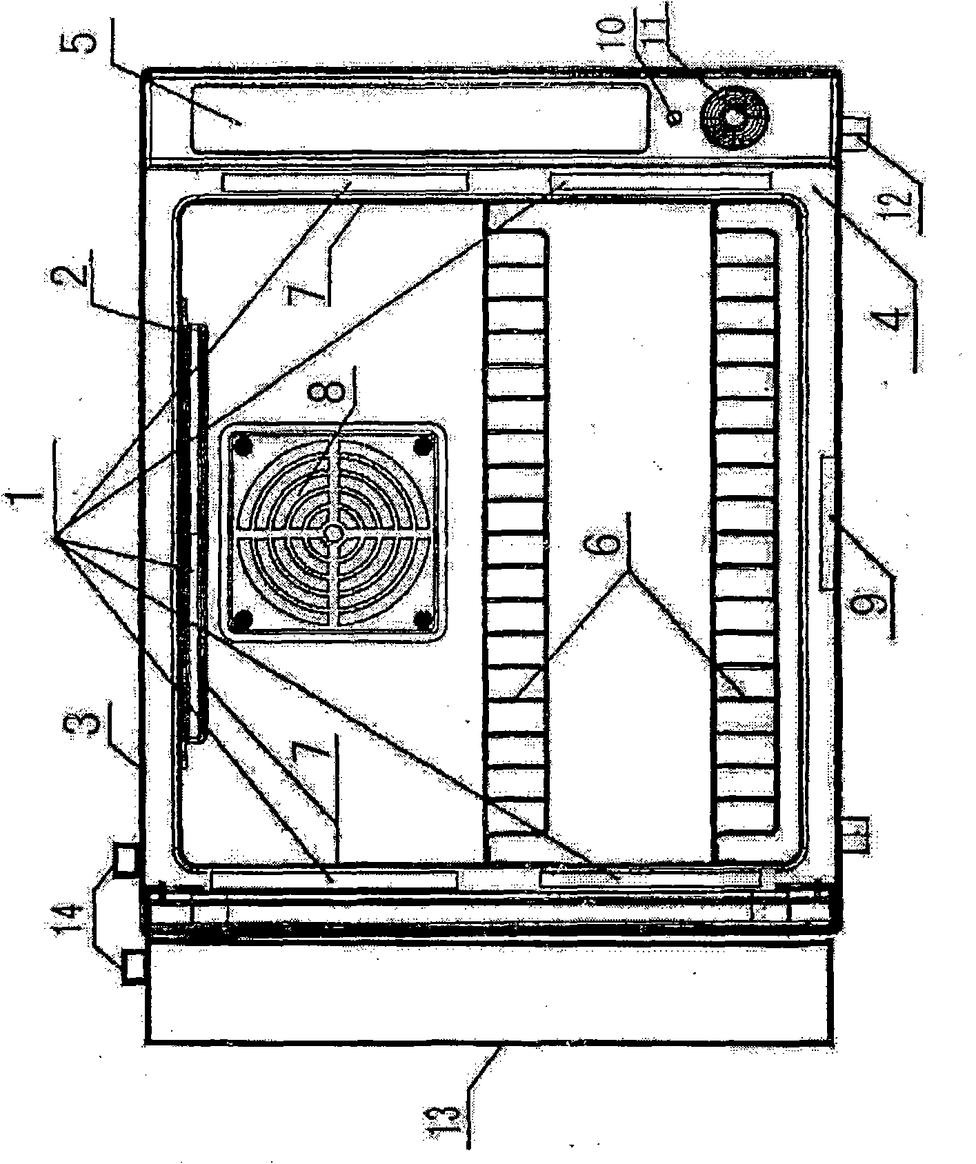 Optical signal technology physical method for preserving vegetables and fruits and optical signal generating device