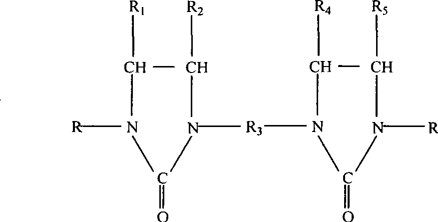 Process for synthesizing non-formaldehyde textile easy-care finish resin