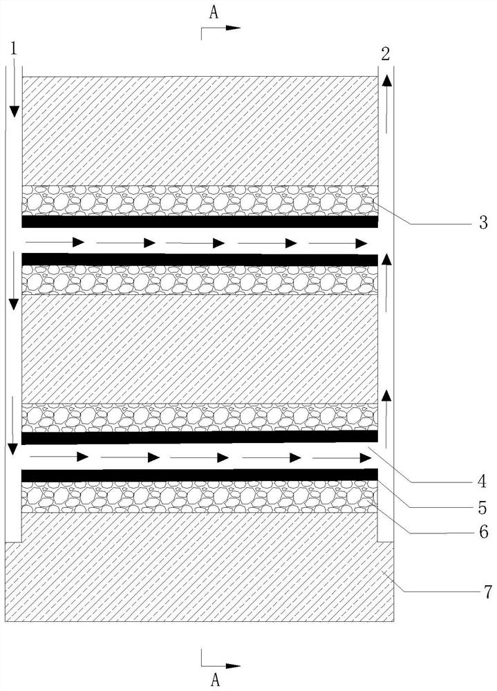 A double well closed type enhanced geothermal system